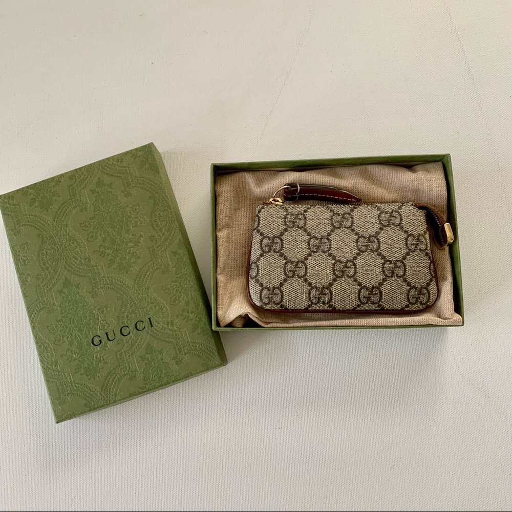 Gucci Supreme key pouch